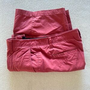 Tailor Vintage Men's Red Chino Shorts